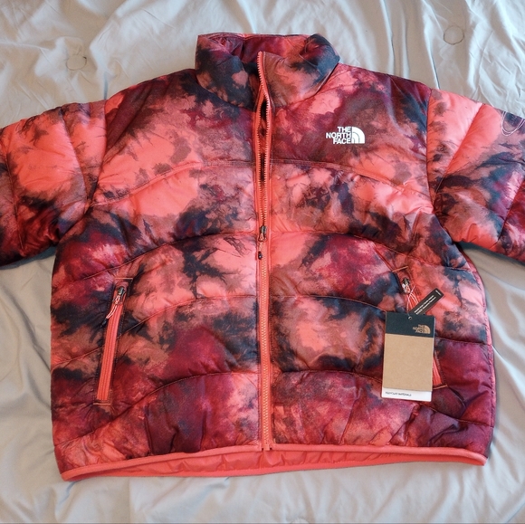 The North Face Jackets & Blazers - The North Face NSE 2000 puffer Jacket Coral Ice Insulated  Eco Friendly Printed